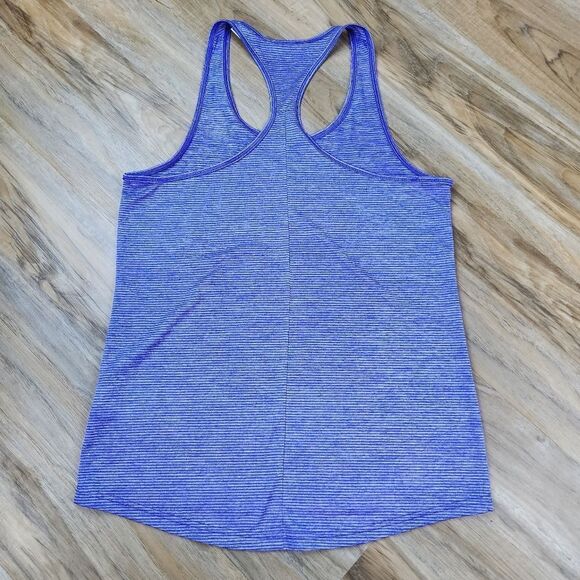 ☔️💜Adidas Purple Racerback Athletic Sleeveless Top Medium - Picture 2 of 9